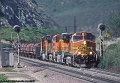 BNSF 5434 at Blue Cut Cajon, CA in April 2005